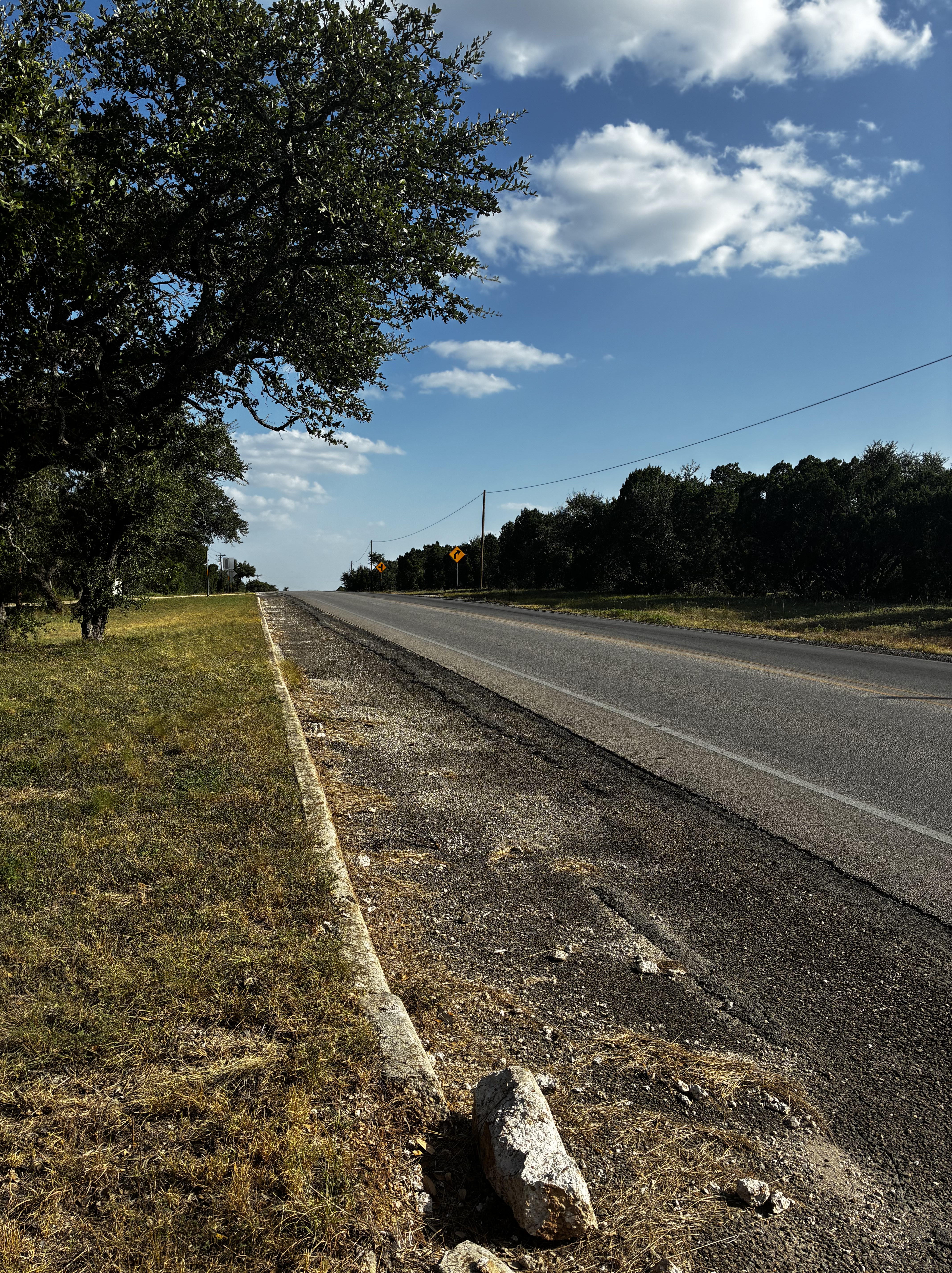 Open Road, Open Sky from Wimberley to San Marcos, TX